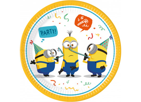 assiette les minions