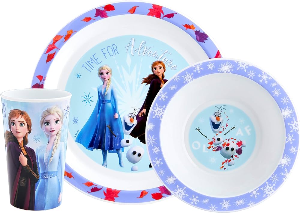 assiette reine des neiges