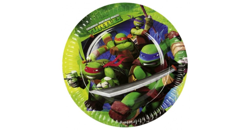 assiette tortues ninja