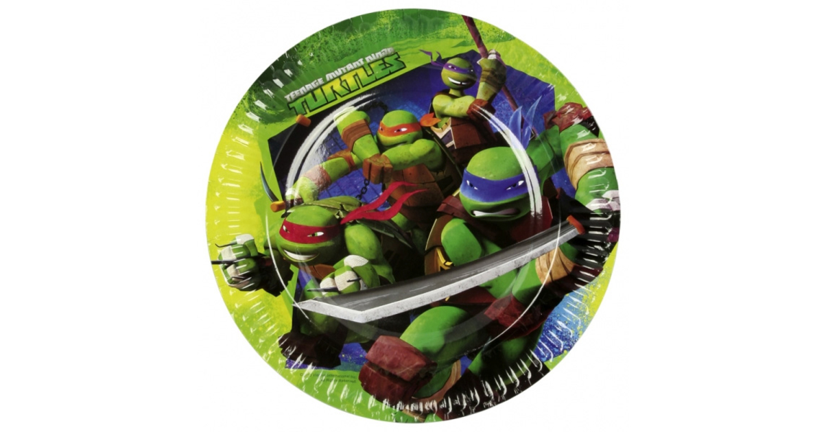 assiette tortues ninja