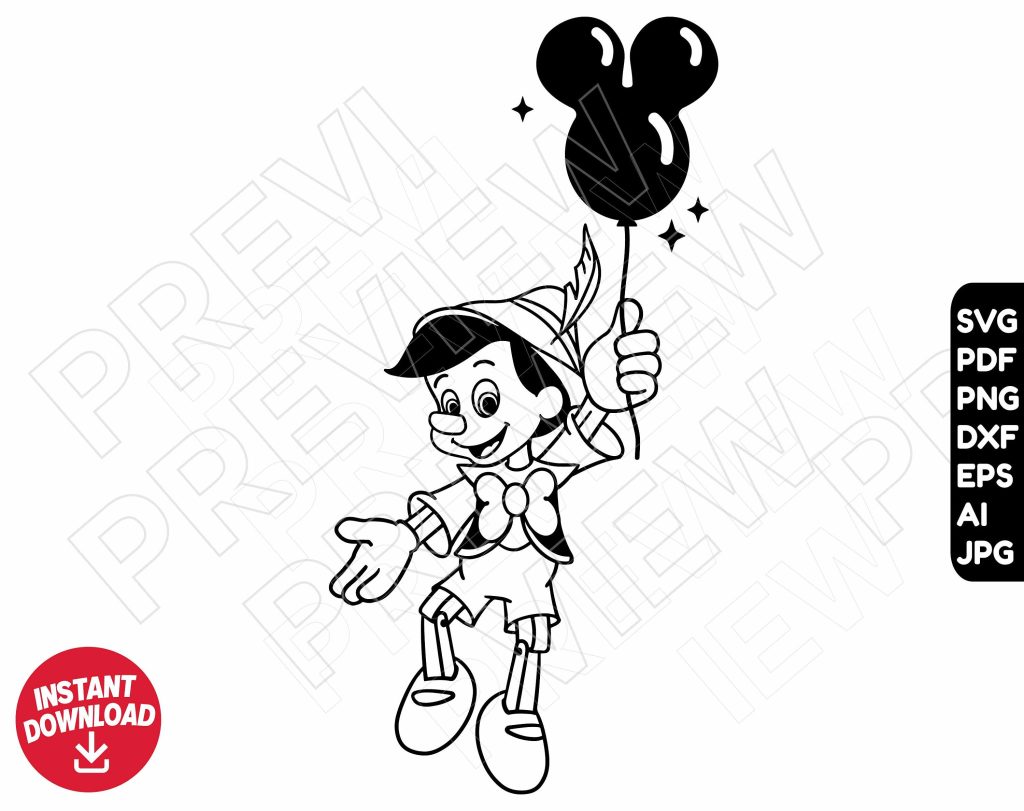 ballon pinocchio