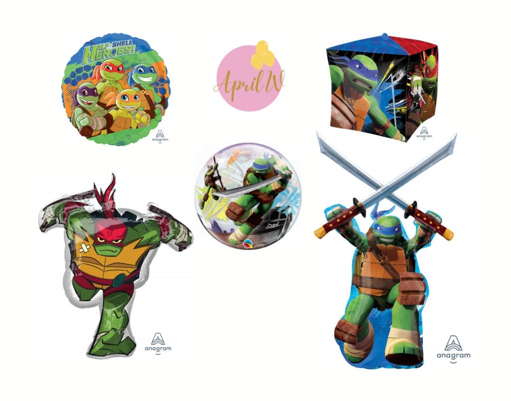 ballon tortues ninja