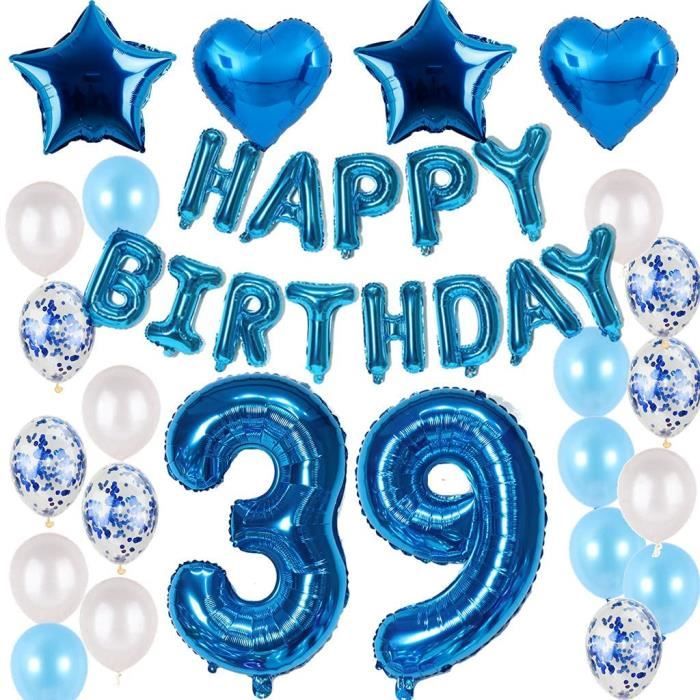 decoration anniversaire 39 ans