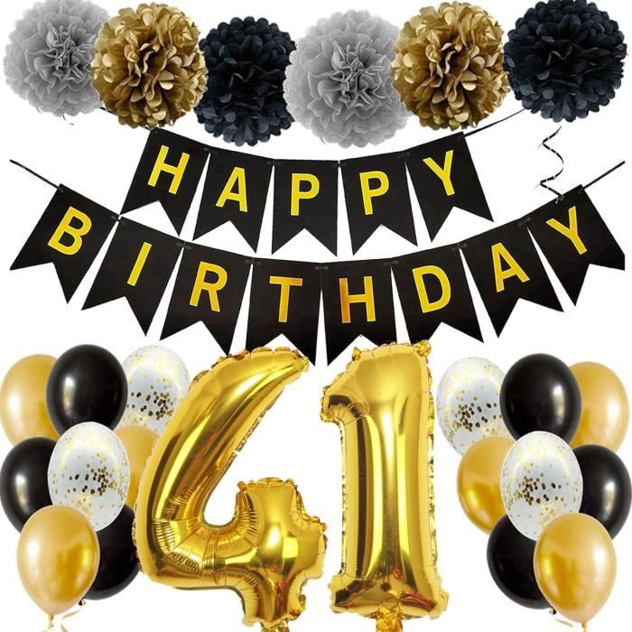 decoration anniversaire 41 ans