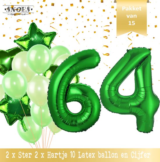 decoration anniversaire 64 ans