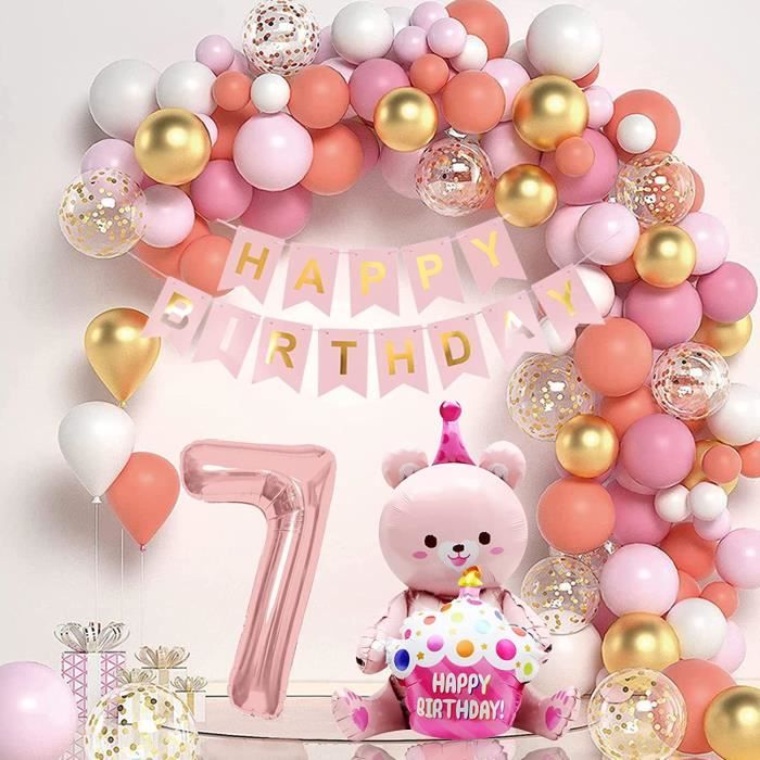 decoration anniversaire 7 ans