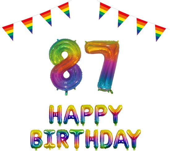 decoration anniversaire 87 ans