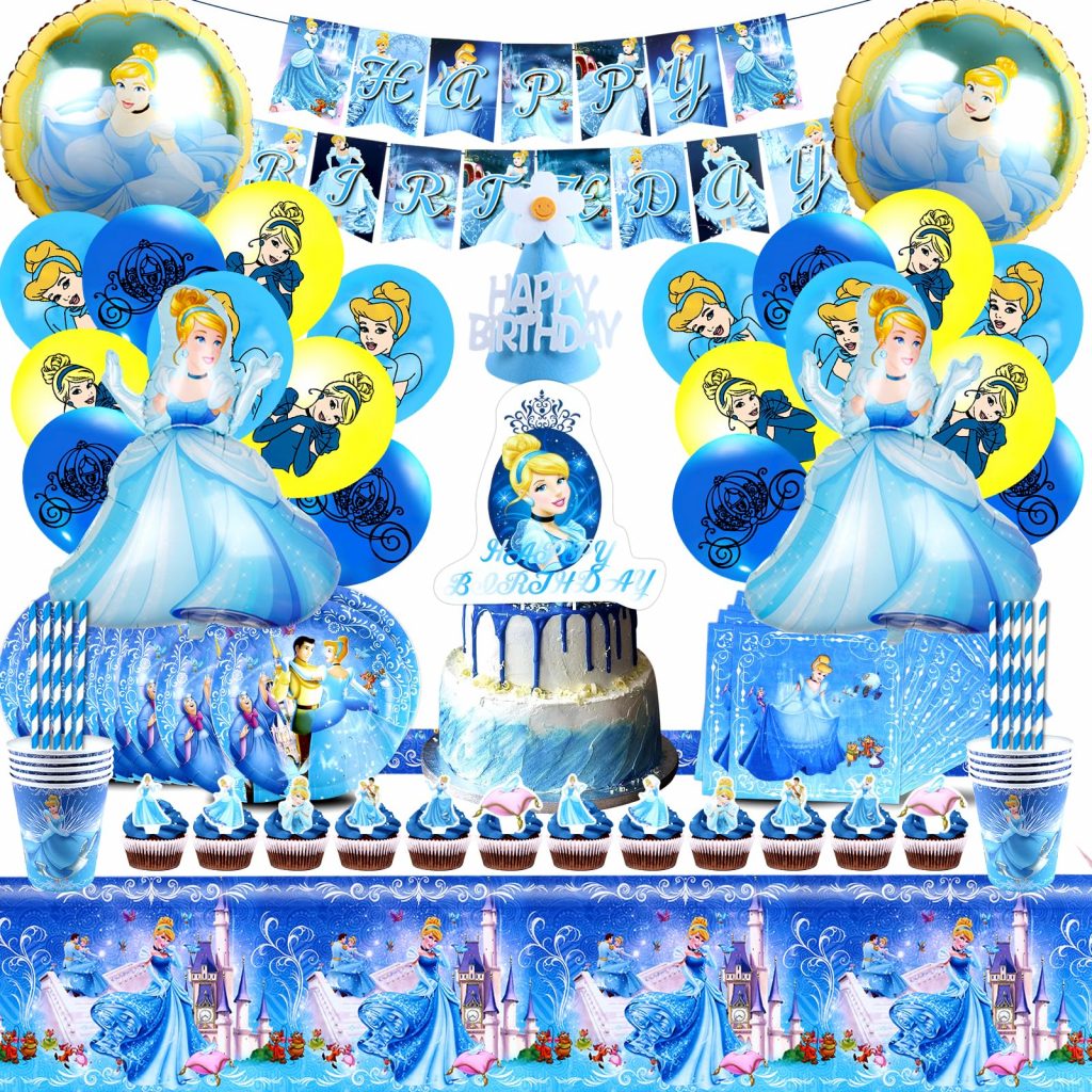 decoration anniversaire cendrillon