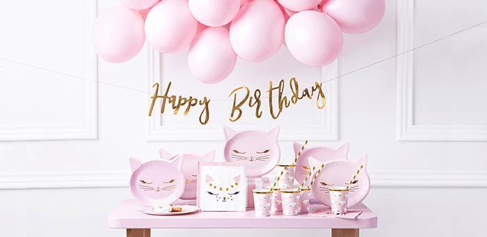 decoration anniversaire chat