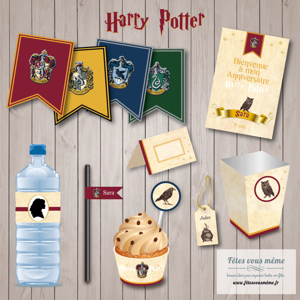 decoration anniversaire harry potter
