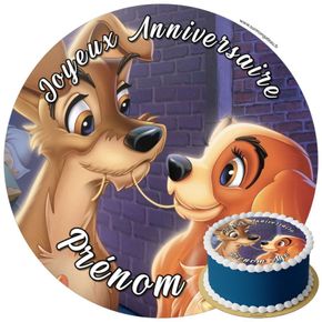 decoration anniversaire la belle et le clochard