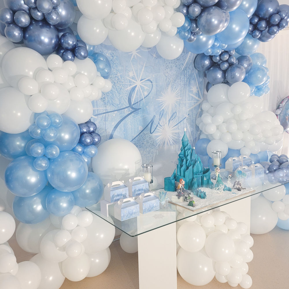 decoration anniversaire reine des neiges
