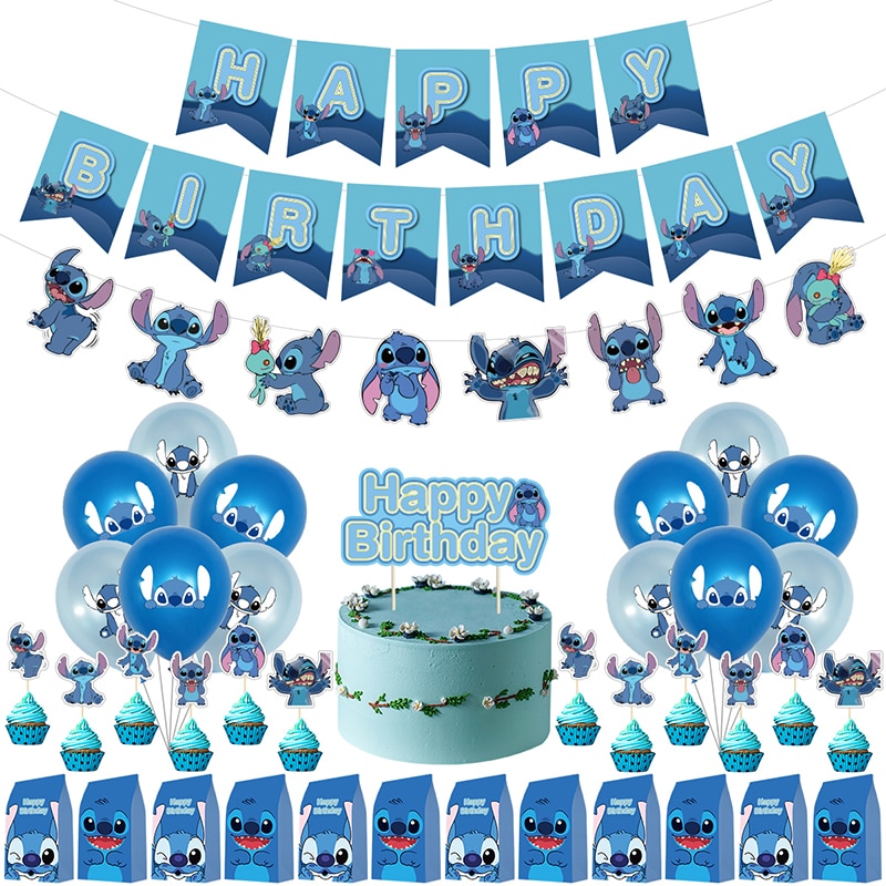 decoration anniversaire stitch