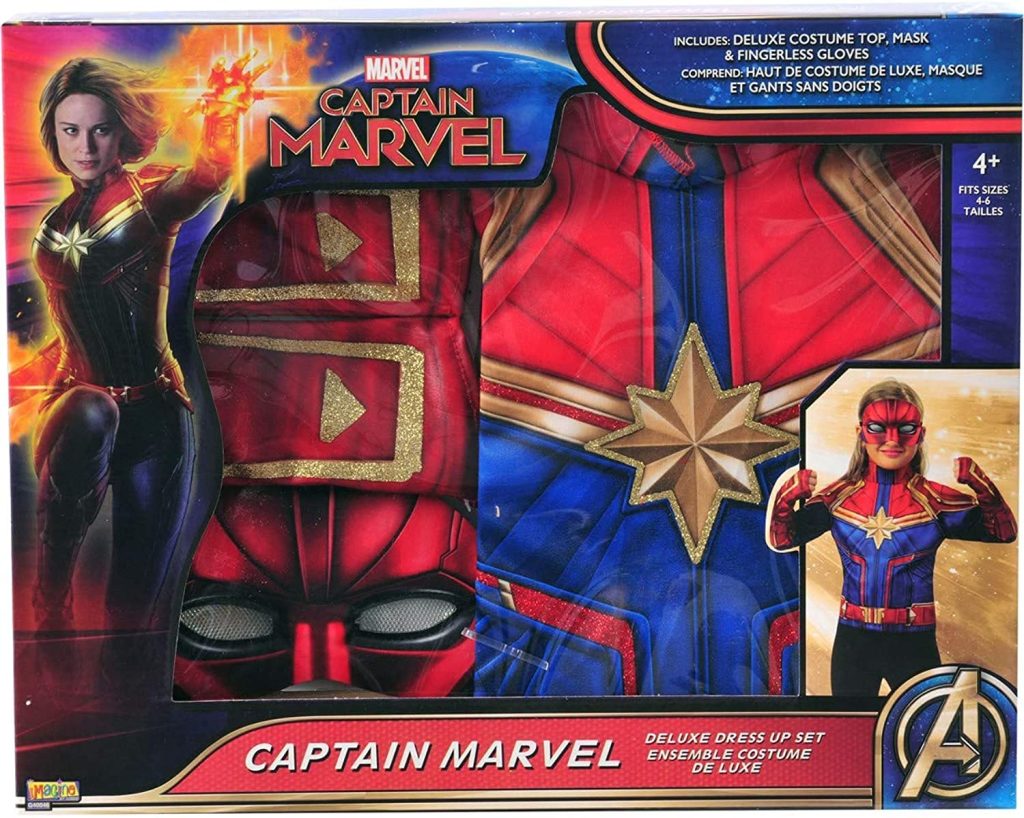 deguisement captain marvel enfant