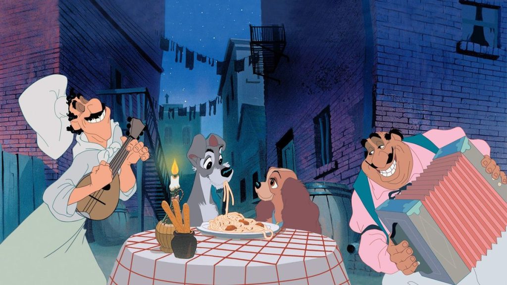 nappe la belle et le clochard
