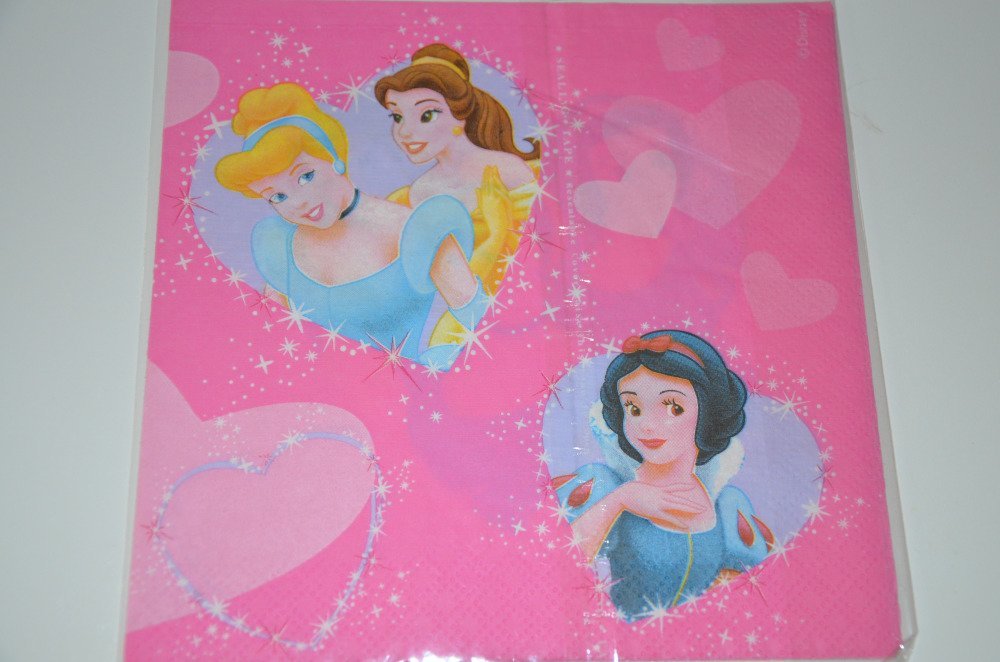 serviette cendrillon