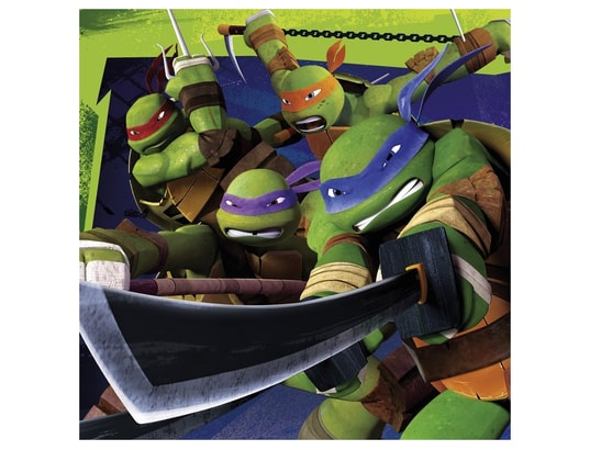 serviette tortues ninja